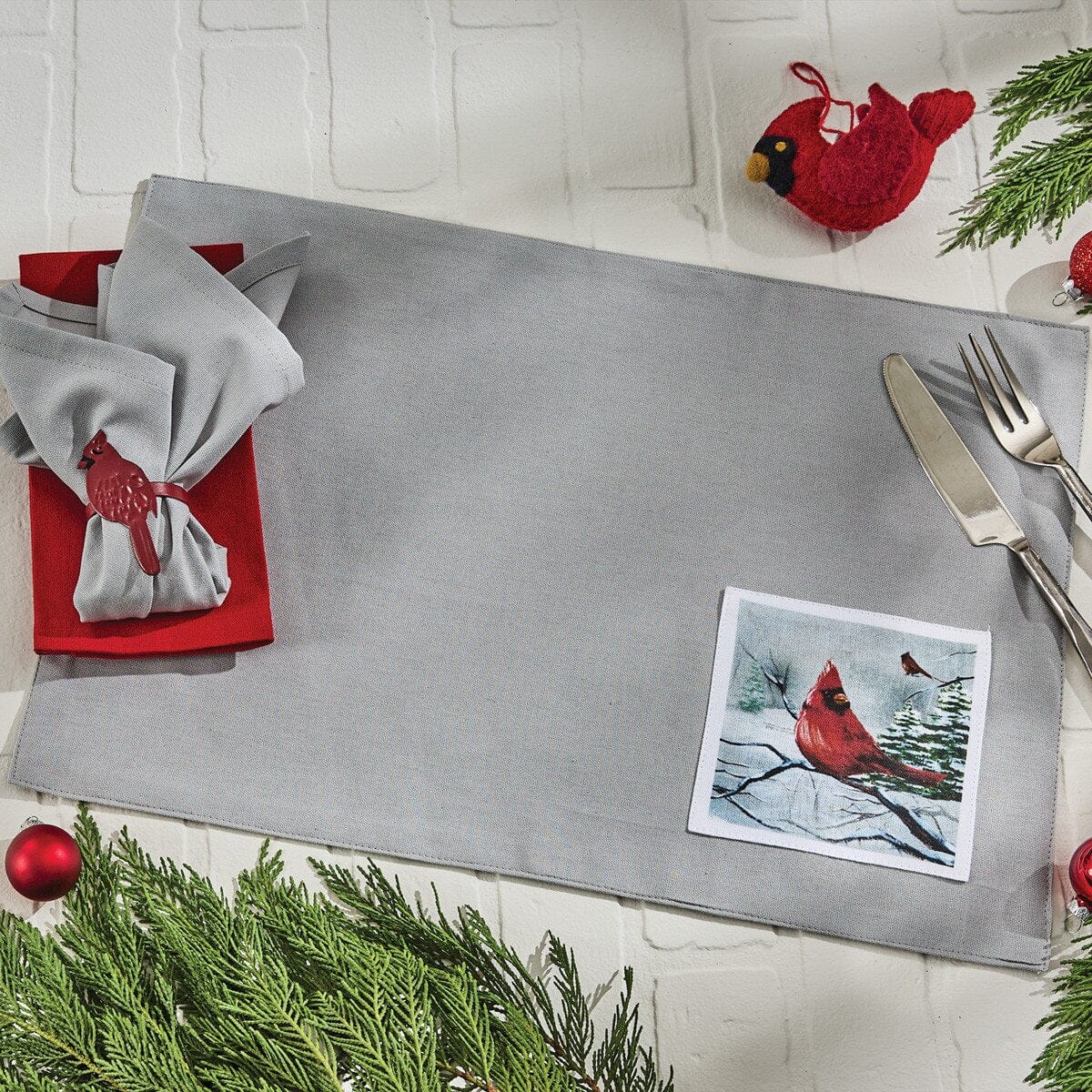 Peaceful Cardinal Placemat Set of 2