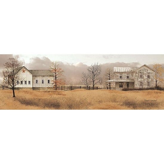 Penny Lane Publishing Peaceful Homestead By Billy Jacobs Art Print - 6 X 18