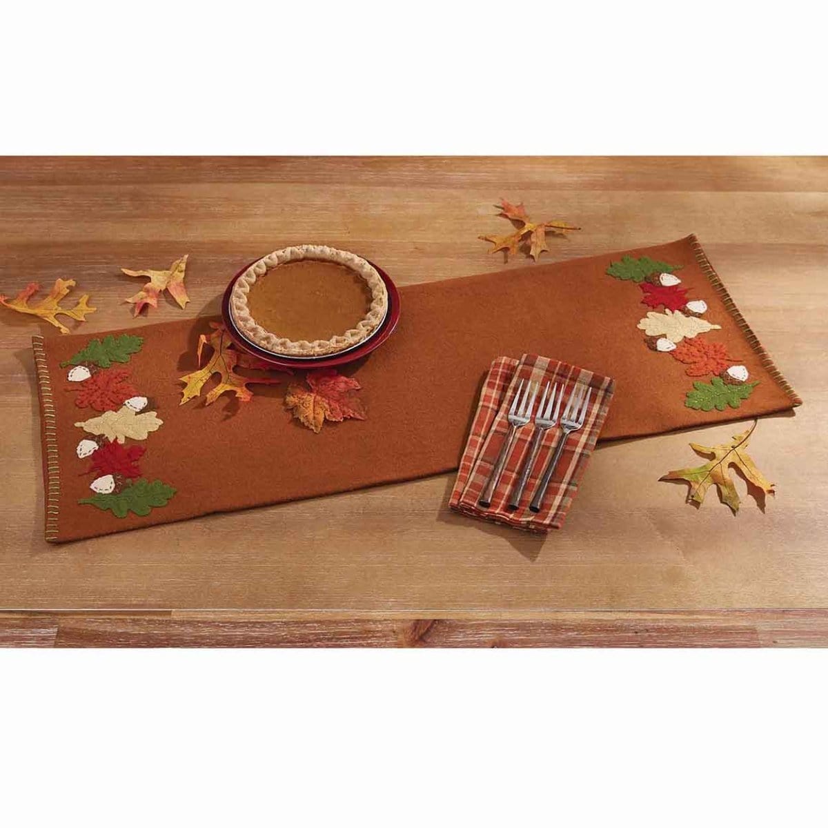 Peak Season Felt Table Runner 36&quot; Long-Park Designs-The Village Merchant