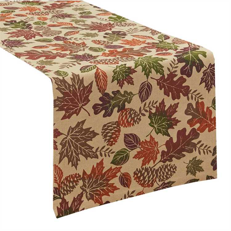 Peak Season reversible Table Runner 36&quot; Long-Park Designs-The Village Merchant