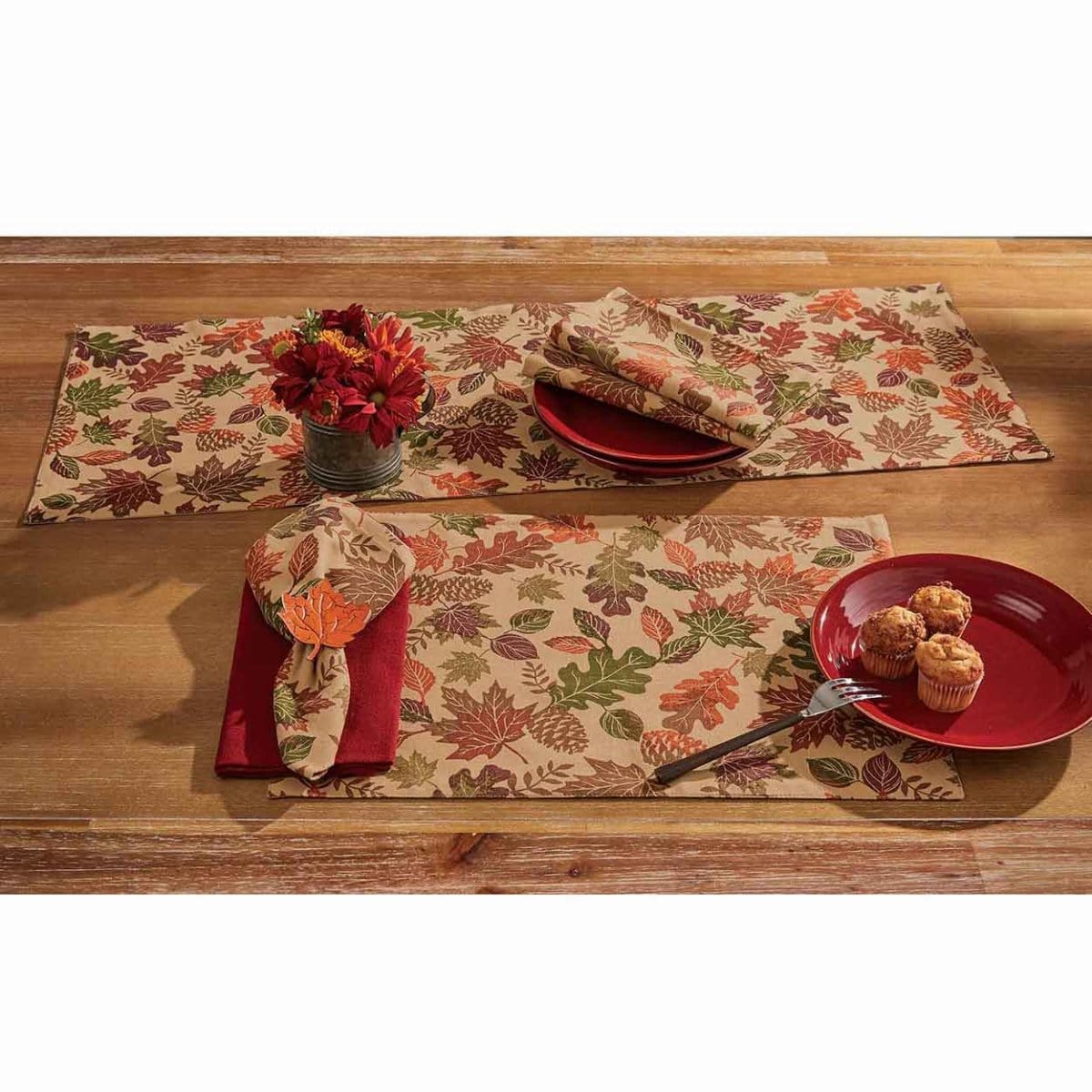 Peak Season reversible Table Runner 36&quot; Long-Park Designs-The Village Merchant