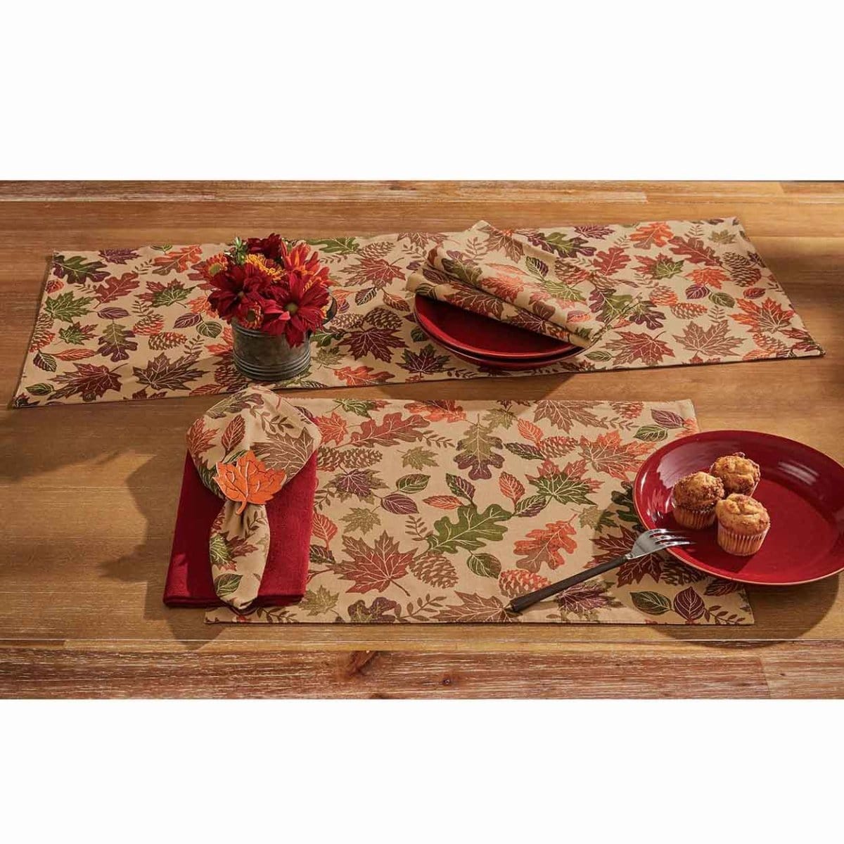 Peak Season reversible Table Runner 54" Long-Park Designs-The Village Merchant