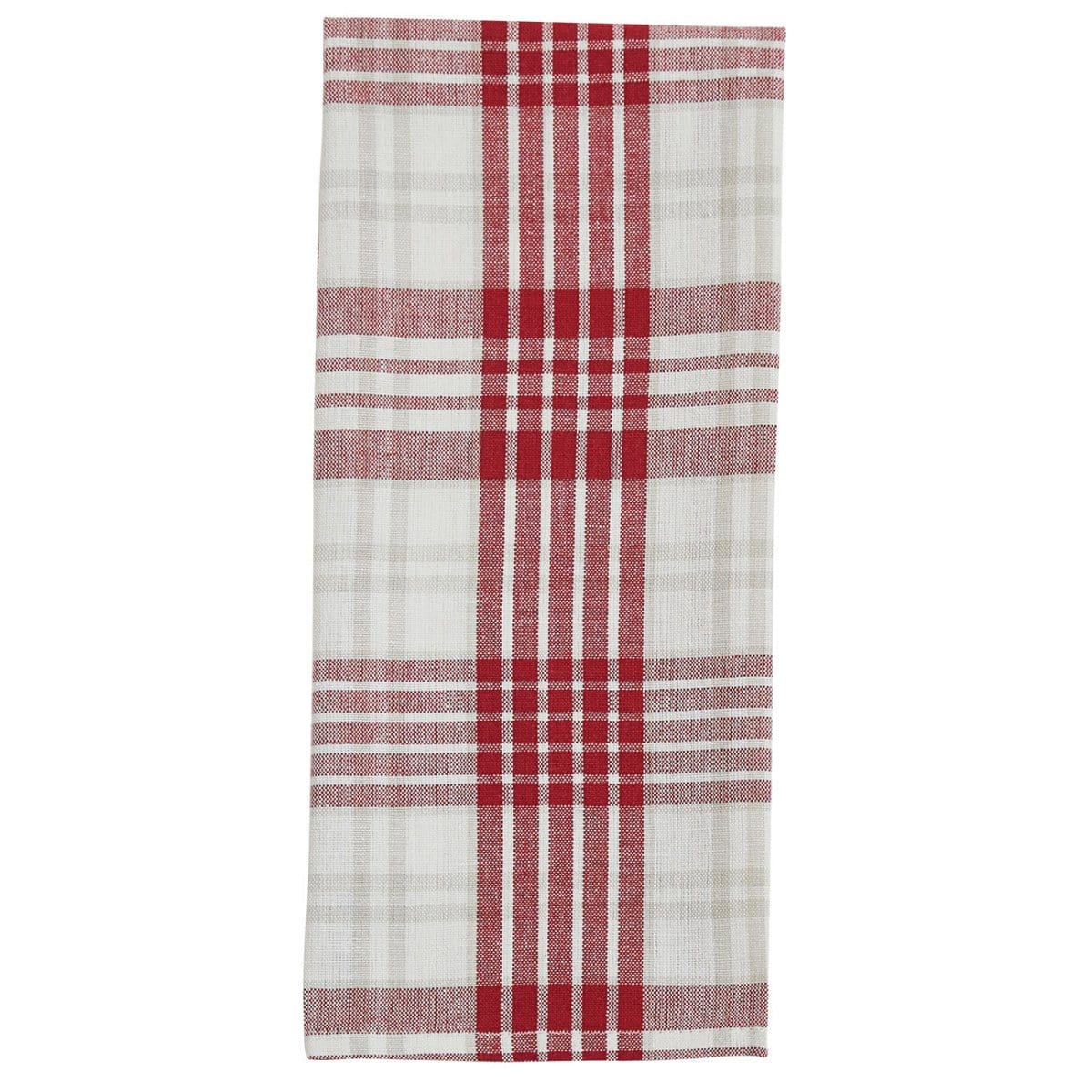 peppermint plaid Dishtowel-Park Designs-The Village Merchant