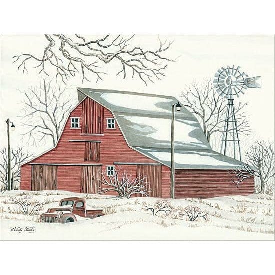 Penny Lane Publishing Pick Up Truck By Cindy Jacobs Art Print - 12 X 16