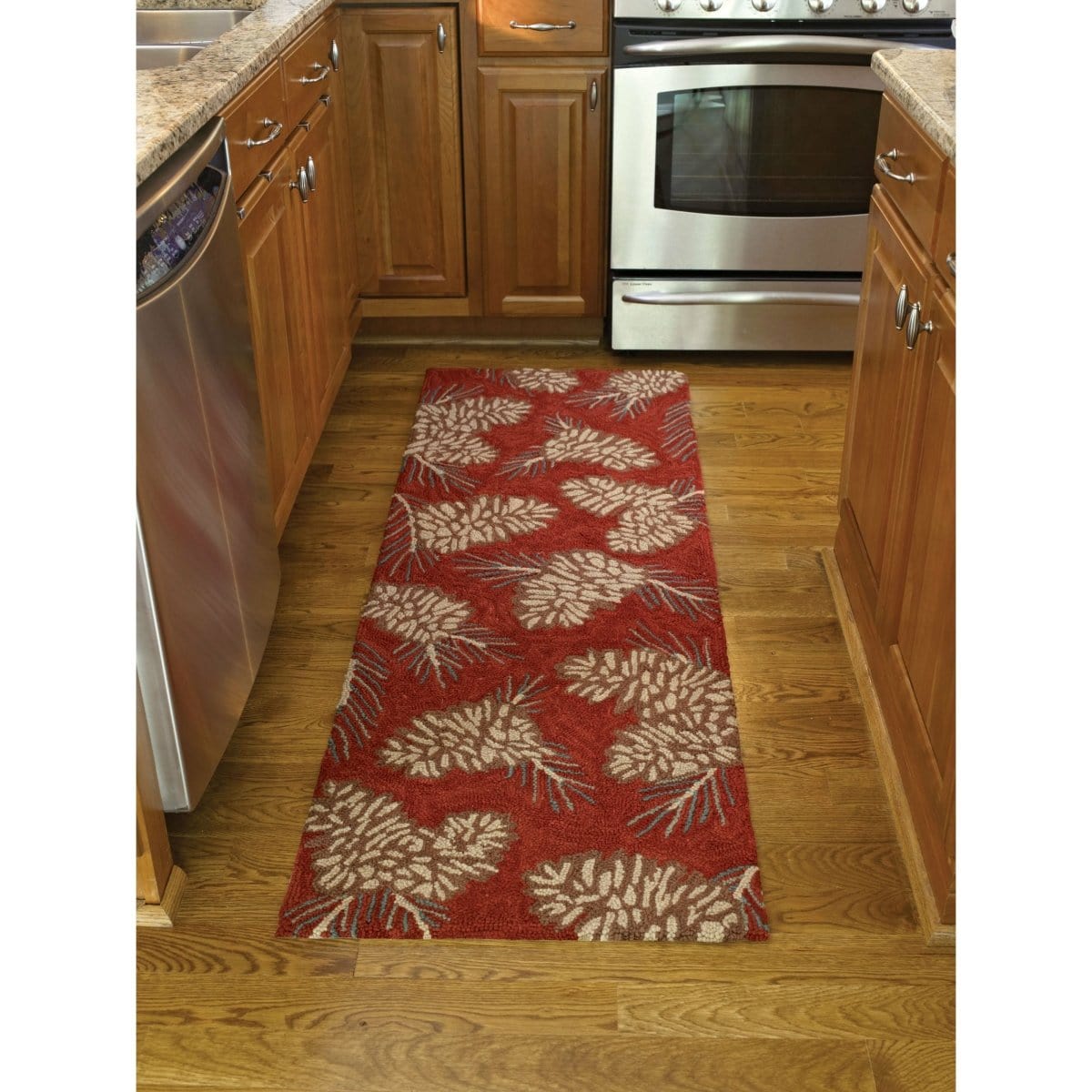 Decorative Entryway Door Mat Area Rug - Winter Blessings 30x18 - Christmas  Collection from Primitives by Kathy - Cherryland Sales