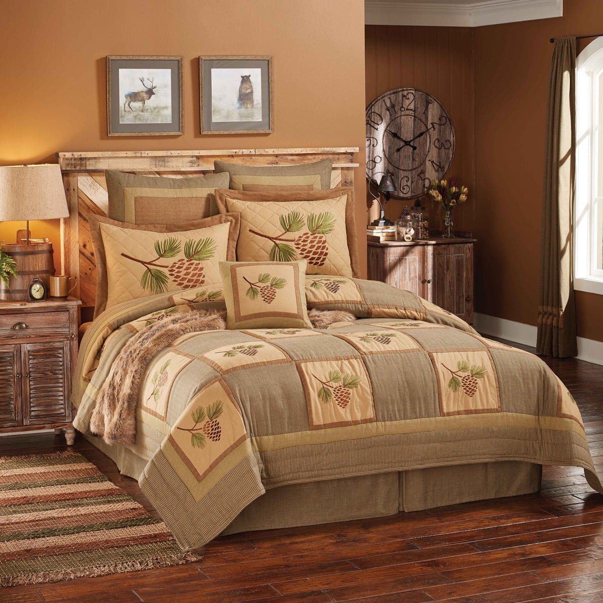 Pineview Basic Pillow Sham Euro-Park Designs-The Village Merchant