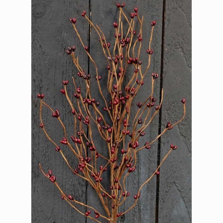 Pip Berry - Burgundy Pick / Spray 20" High-Impressive Enterprises-The Village Merchant