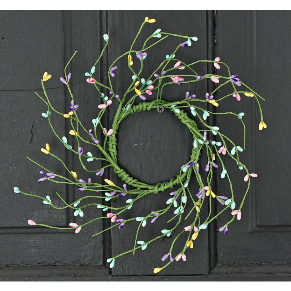 Pip Berry - Happy Spring Candle Ring / Wreath 3.5&quot; Inner Diameter-Impressive Enterprises-The Village Merchant