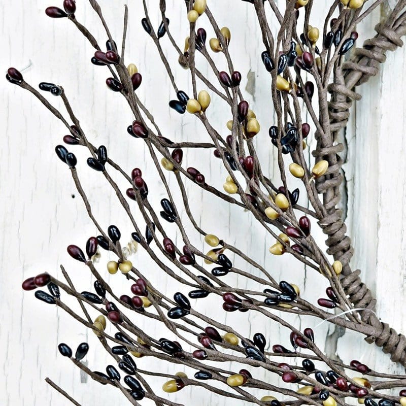 Pip Berry - Homespun Wreath 6" Inside / 14" Outside Diameter-Impressive Enterprises-The Village Merchant