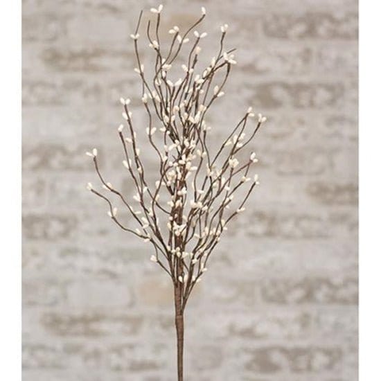 Pip Berry - Ivory Pick / Spray 20" High-Craft Wholesalers-The Village Merchant