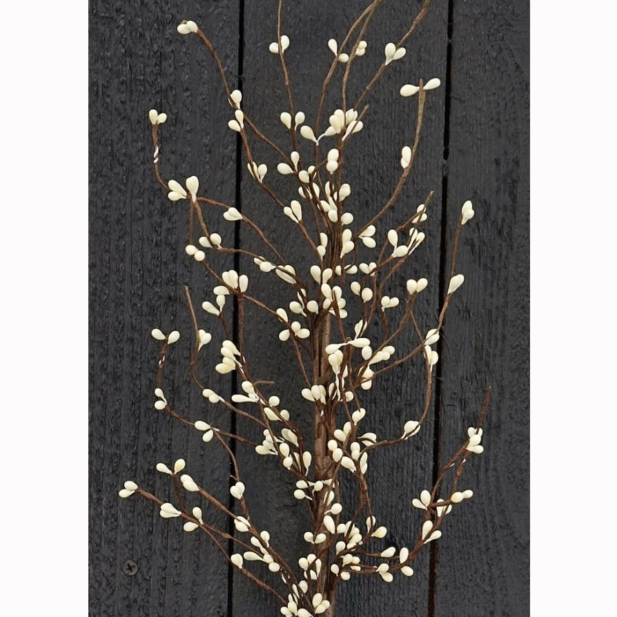 Pip Berry - Ivory Pick / Spray 20&quot; High-Craft Wholesalers-The Village Merchant