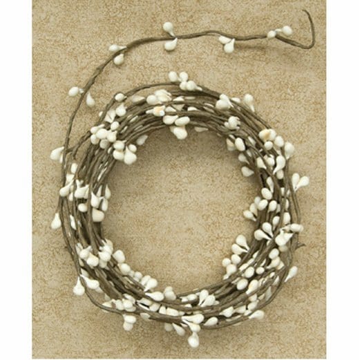 Pip Berry - Ivory String Garland 18 Foot-Craft Wholesalers-The Village Merchant