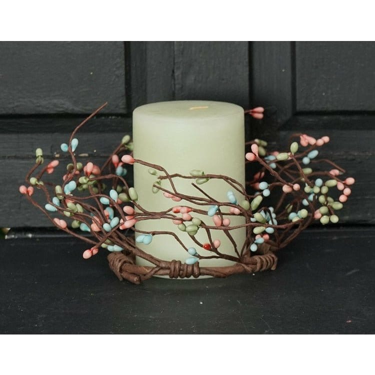 Pip Berry - Macaroon Candle Ring / Wreath 3.5&quot; Inner Diameter-Impressive Enterprises-The Village Merchant