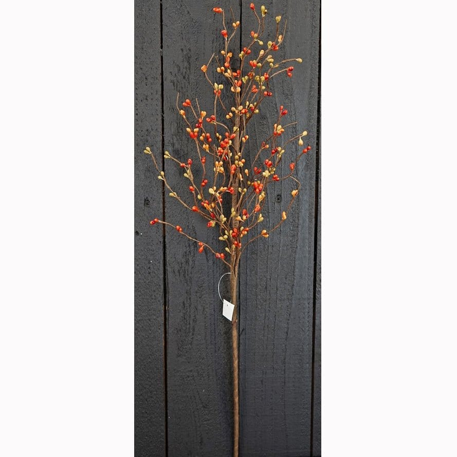 Pip Berry - Mustard Pumpkin Sage Pick / Spray 20" High-Impressive Enterprises-The Village Merchant