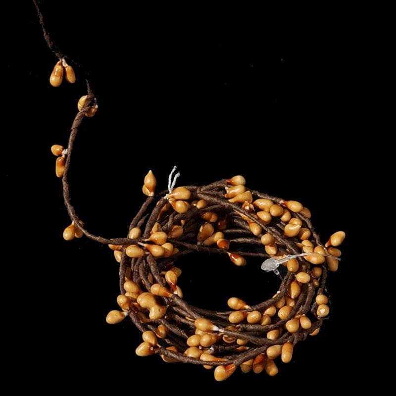 Pip Berry - Old Gold String Garland 6 Feet-Impressive Enterprises-The Village Merchant