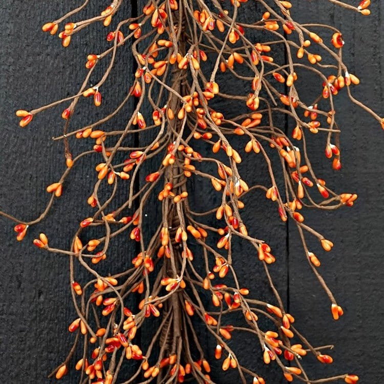 Pip Berry - Orange Garland 4.5 Feet-Impressive Enterprises-The Village Merchant