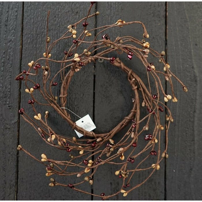 Pip Berry - Pecan Pie Candle Ring / Wreath 3.5&quot; Inner Diameter-Impressive Enterprises-The Village Merchant