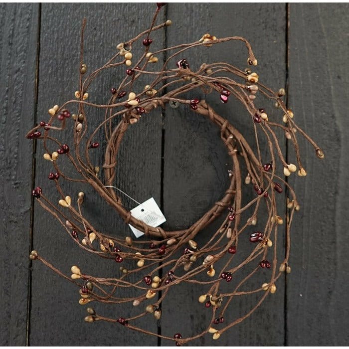 Pip Berry - Pecan Pie Candle Ring / Wreath 3.5" Inner Diameter-Impressive Enterprises-The Village Merchant