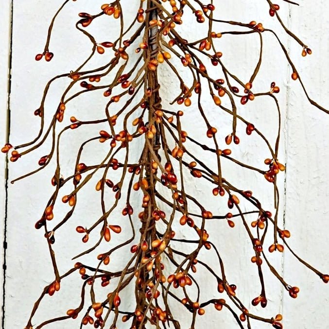 Pip Berry - Pumpkin Garland 4.5 Feet-Impressive Enterprises-The Village Merchant