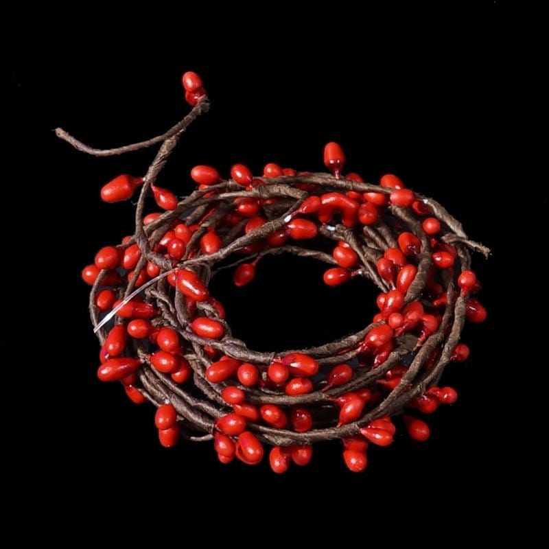 Pip Berry - Red String Garland 6 Feet-Impressive Enterprises-The Village Merchant