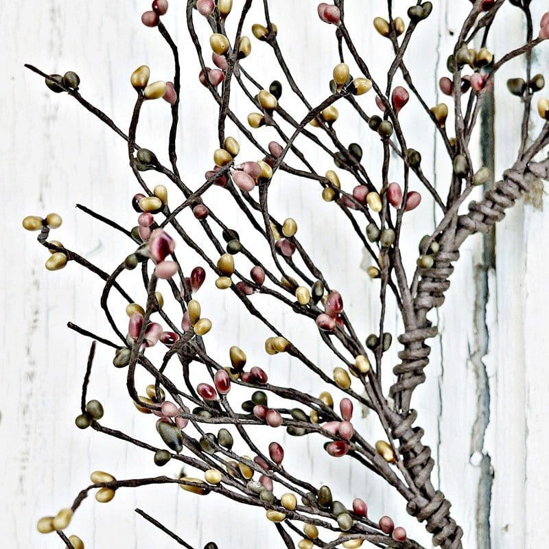 Pip Berry - Rustic Mix Wreath 6" Inside / 14" Outside Diameter-Impressive Enterprises-The Village Merchant