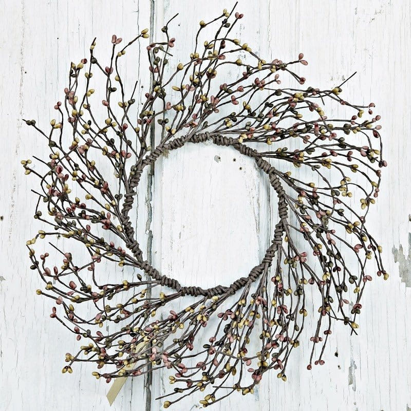 Pip Berry - Rustic Mix Wreath 6" Inside / 14" Outside Diameter-Impressive Enterprises-The Village Merchant