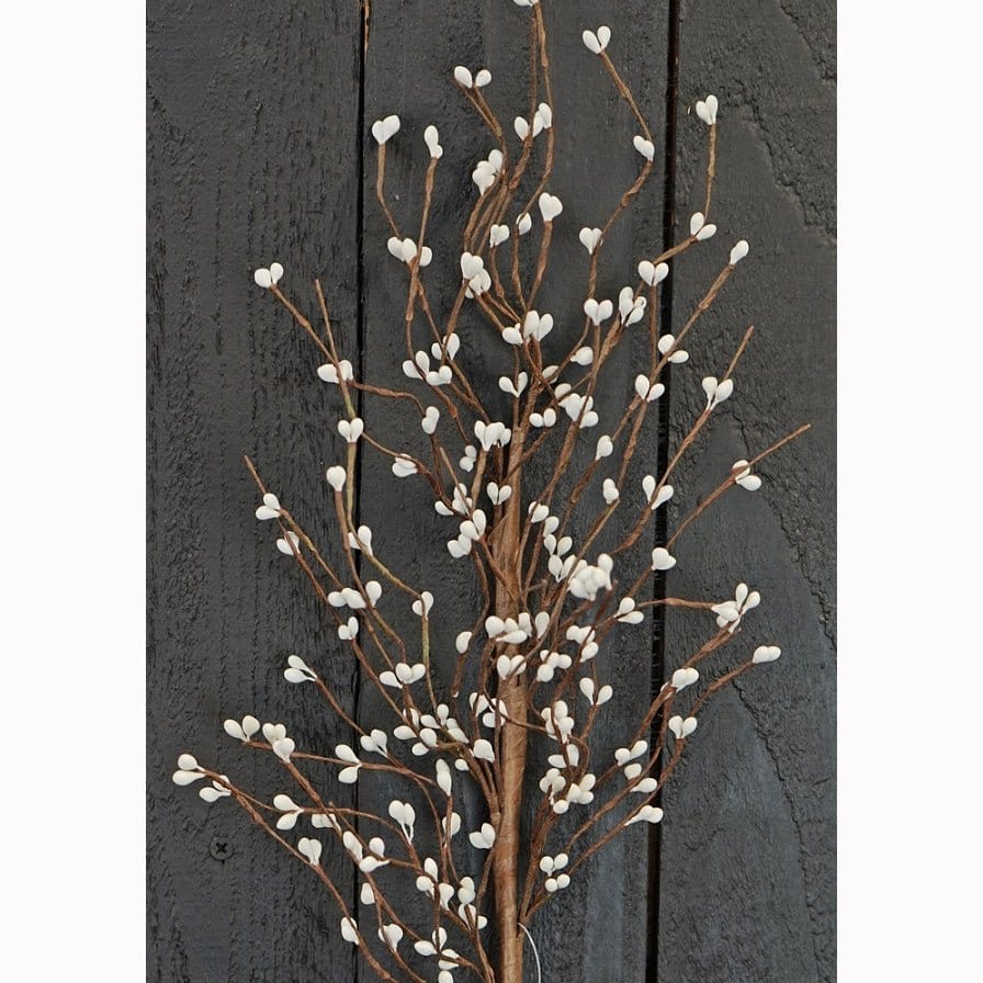 Pip Berry - White Pick / Spray 20" High-Impressive Enterprises-The Village Merchant