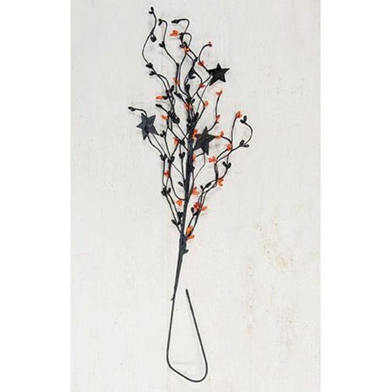 Pip Berry With Stars - Spooky Mix Pick / Spray 20" High-Craft Wholesalers-The Village Merchant