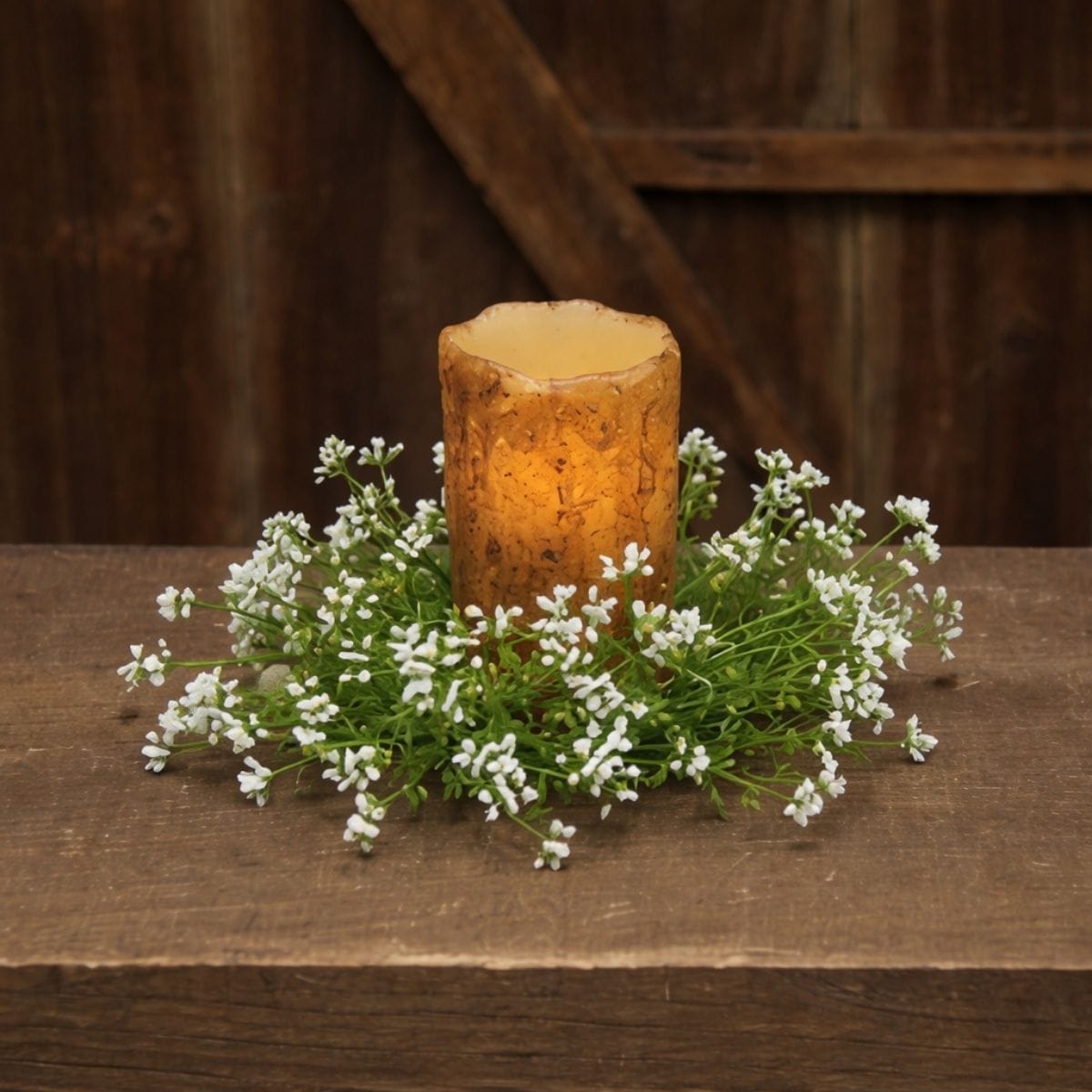 Pixieflower Candle Ring / Wreath 3" Inner Diameter