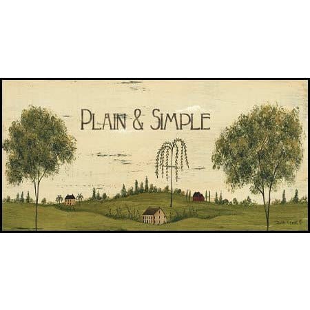 Plain &amp; Simple By Dottie Chase Art Print - 4 X 10-Penny Lane Publishing-The Village Merchant