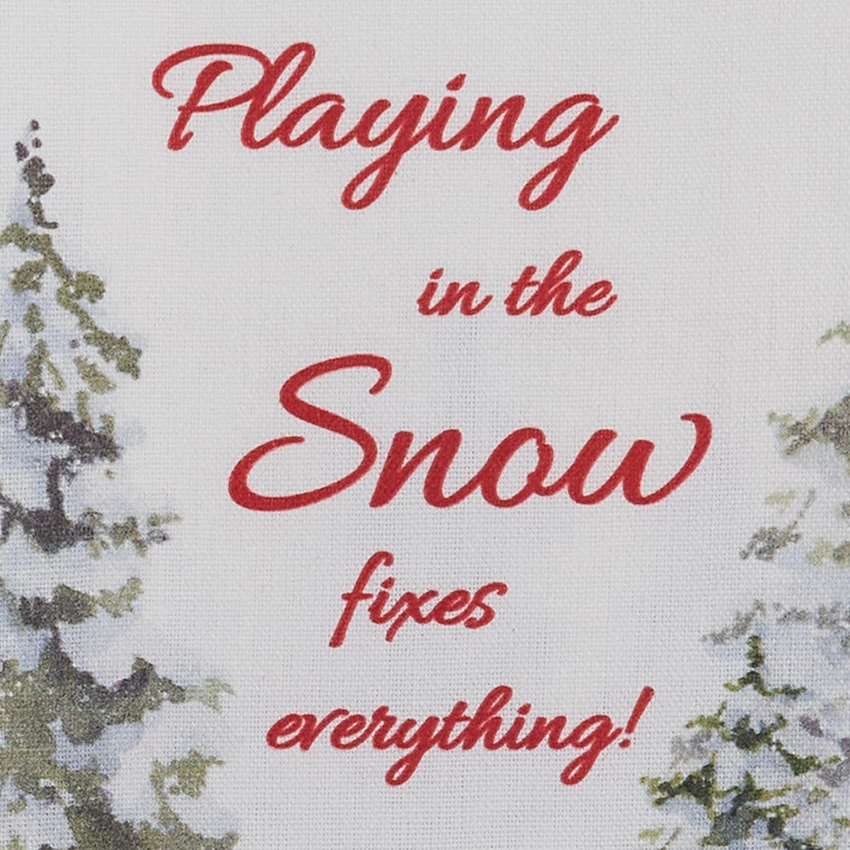 Playing in the Snow Fixes Everything Decorative Towel-Park Designs-The Village Merchant