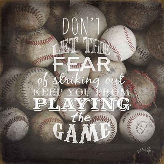 Penny Lane Publishing Playing The Game By Marla Rae Art Print - 12 X 12
