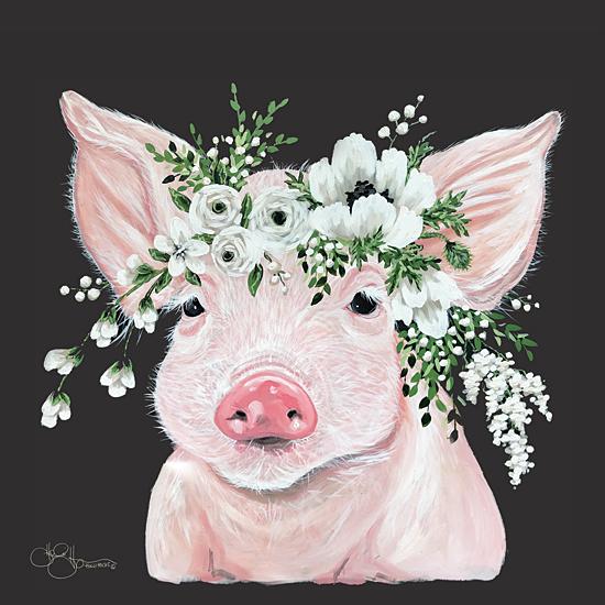 Penny Lane Publishing Poppy The Pig By Hollihocks Art Art Print - 12 X 12