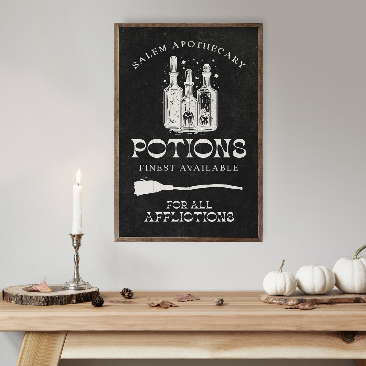 Kendrick Home Walnut Frames Potions Finest Available Black