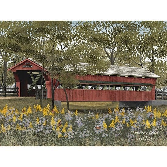 Penny Lane Publishing Pottersburg Bridge By Billy Jacobs Art Print - 12 X 16