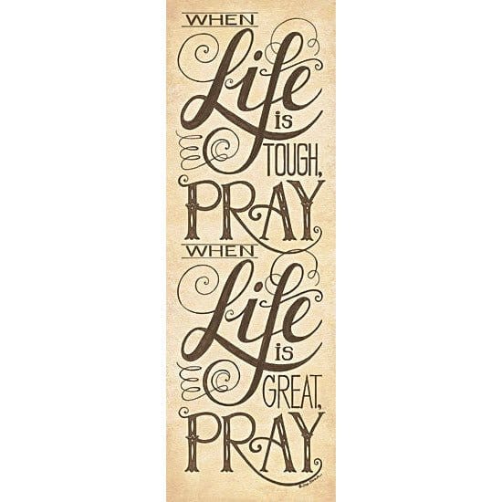 Pray By Deb Strain Art Print - 12 X 36-Penny Lane Publishing-The Village Merchant