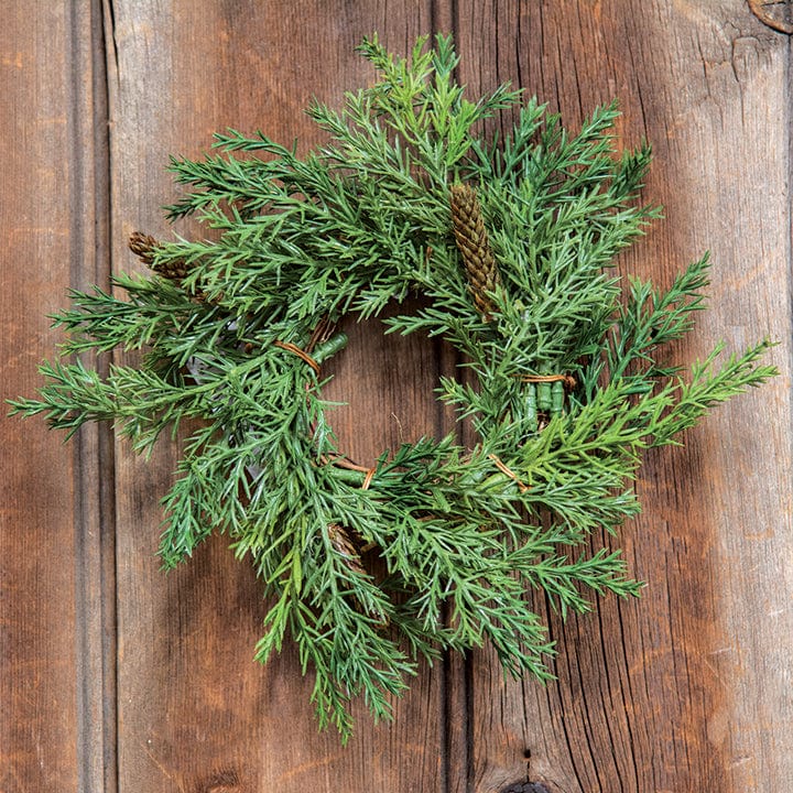 Prickly Pine Candle Ring / Wreath 2&quot; Inner Diameter