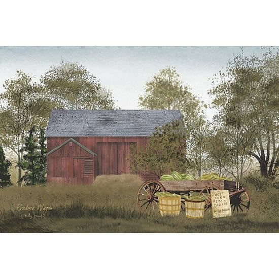 Produce Wagon By Billy Jacobs Art Print - 12 X 18-Penny Lane Publishing-The Village Merchant