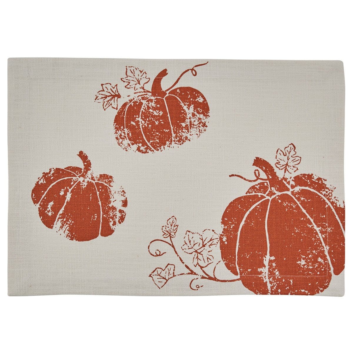 Pumpkin Foil Printed Placemat-Park Designs-The Village Merchant