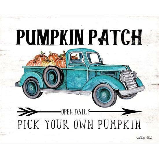 Pumpkin Patch Open Daily By Cindy Jacobs Art Print - 12 X 16-Penny Lane Publishing-The Village Merchant