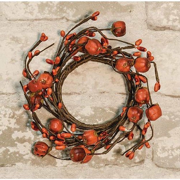 Pumpkin Pod Candle / Napkin Ring-Craft Wholesalers-The Village Merchant