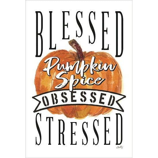 Pumpkin Spice Obsessed I By Misty Michelle Art Print - 12 X 18-Penny Lane Publishing-The Village Merchant