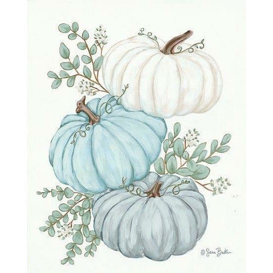 Pumpkin Trio By Sara Baker Art Print - 12 X 16-Penny Lane Publishing-The Village Merchant