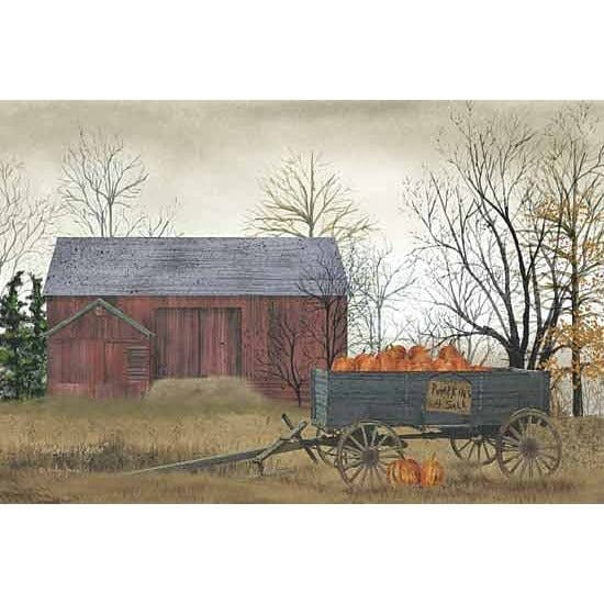Pumpkin Wagon By Billy Jacobs Art Print - 12 X 18-Penny Lane Publishing-The Village Merchant