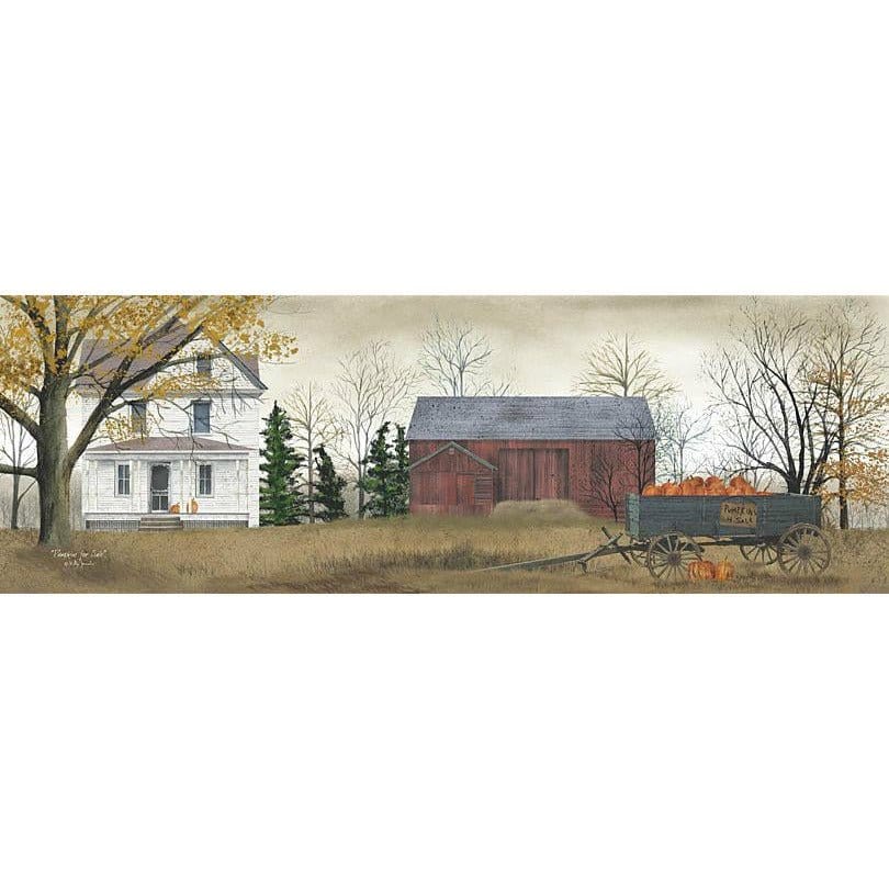 Pumpkins For Sale By Billy Jacobs Art Print - 8 X 24-Penny Lane Publishing-The Village Merchant