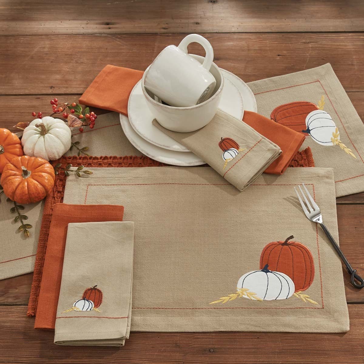 Pumpkins Placemat-Park Designs-The Village Merchant