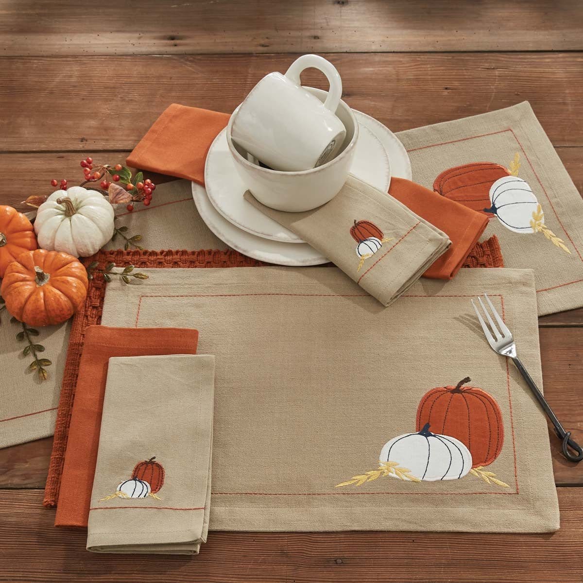 Pumpkins Table Runner 36&quot; Long-Park Designs-The Village Merchant