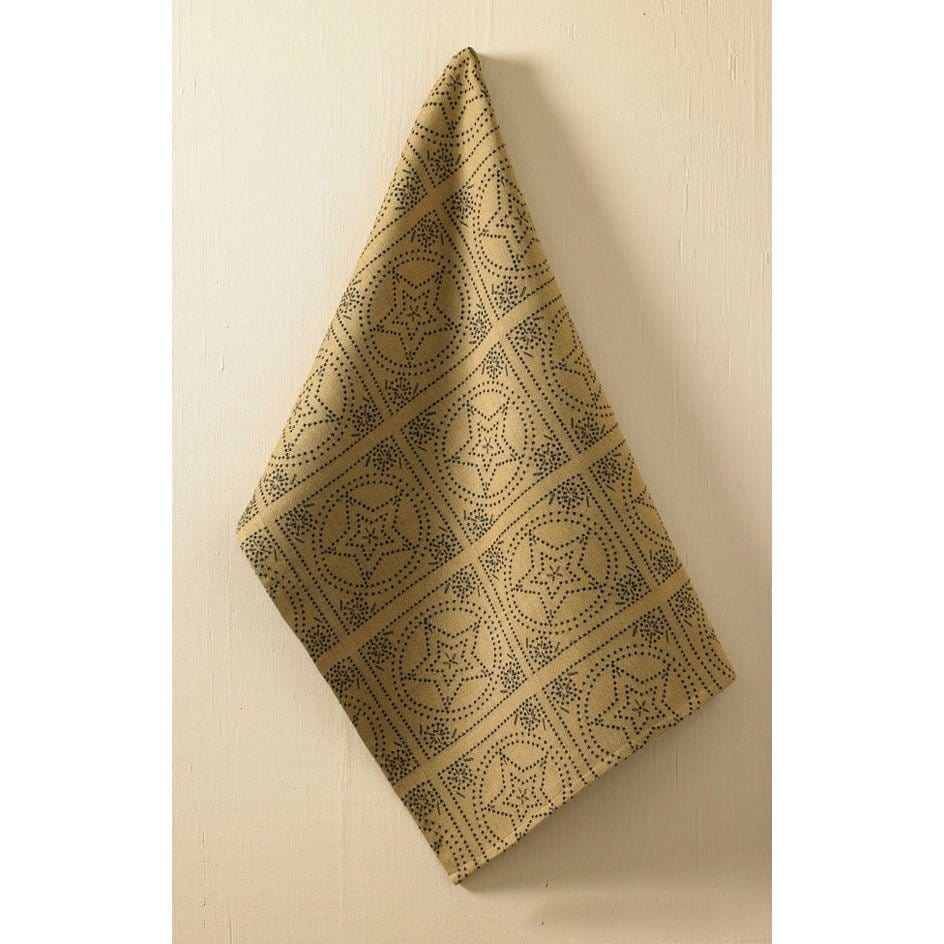 Punched Star Decorative Towel-Park Designs-The Village Merchant