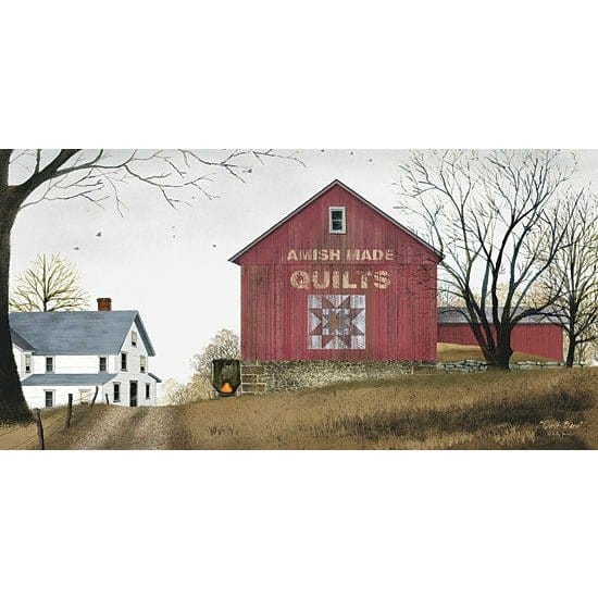 Penny Lane Publishing Quilt Barn By Billy Jacobs Art Print - 9 X 18
