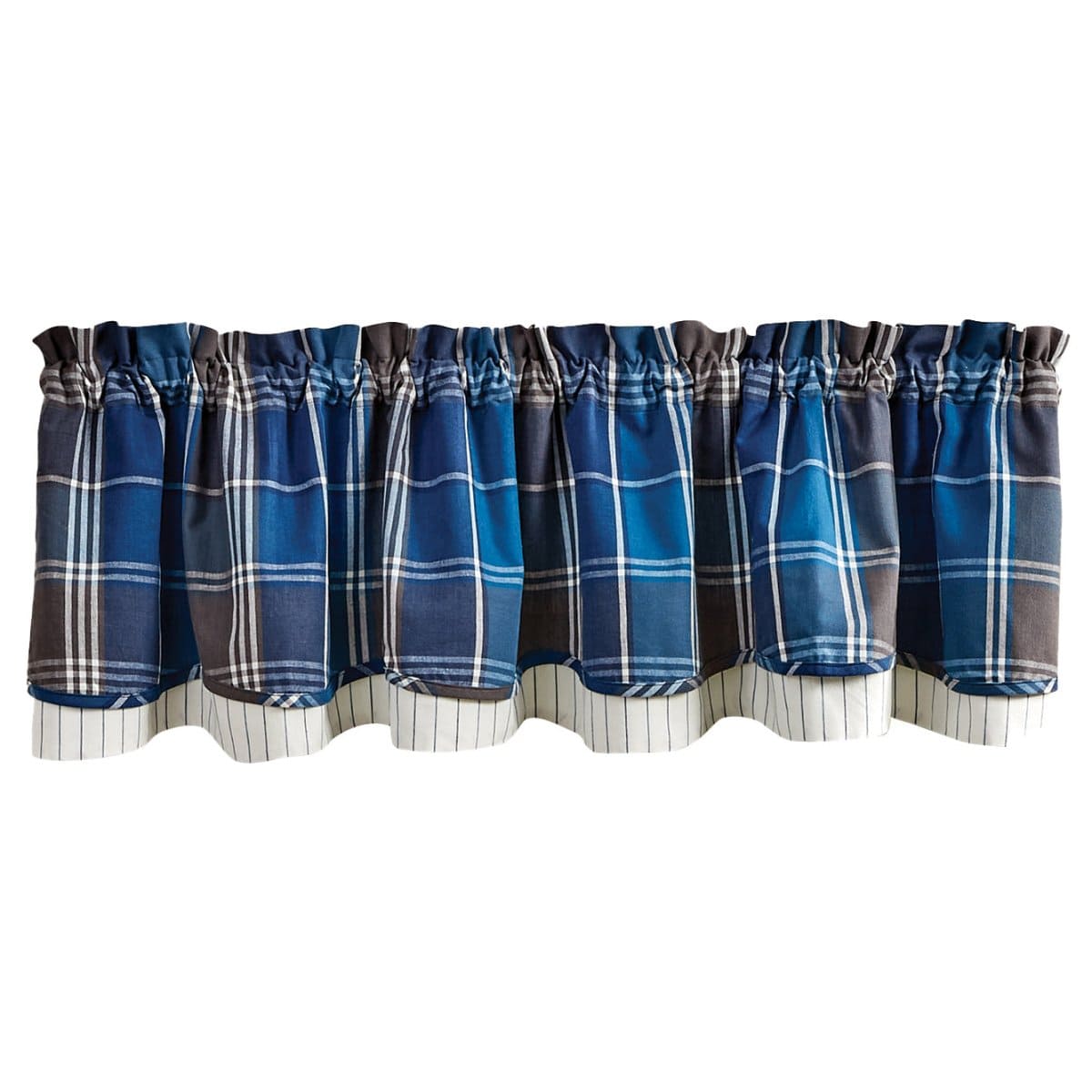 Rainy Lake Layered Valance Lined-Park Designs-The Village Merchant